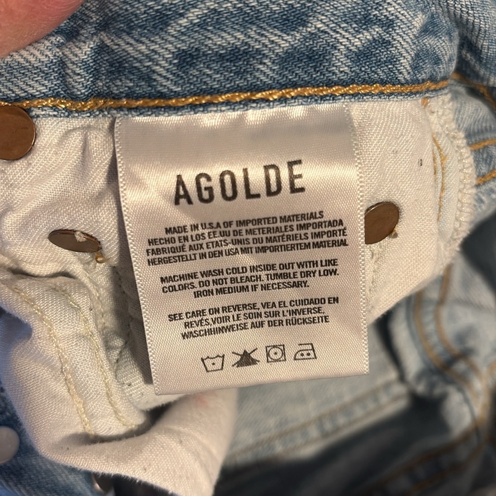AGOLDE Riley Jeans size 22 - Picture 5 of 5